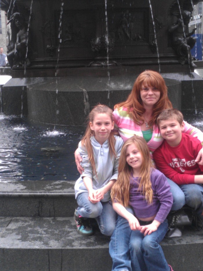 Me and my children/Fountain Square 2013