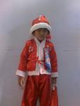 d lil Santa.... :) my kid brother...