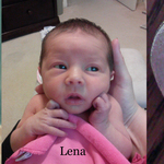 who does Lena look like?  mommy or daddy?
