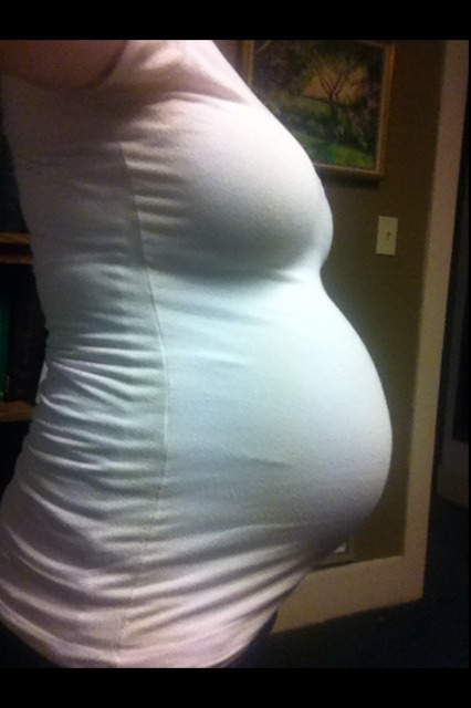 32 weeks 2 days feel like my belly dropped some