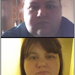 the top pic was me in august 2012 & the bottom one is me today  33lb loss 