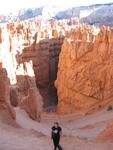 Me looking tiny at Bryce Canyon Sept 2008