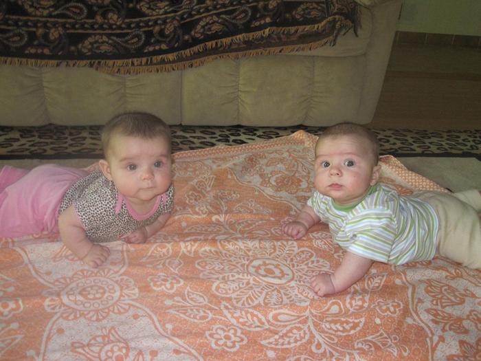 Twins @ almost 5 months