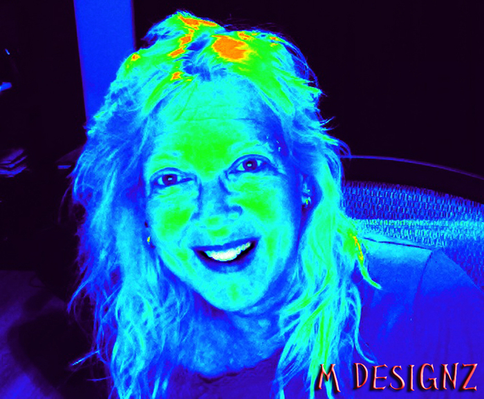 Just Me In The Thermal Photo Booth On My MacBook