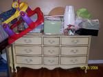 Emma $2.50 dresser and some of her stuff