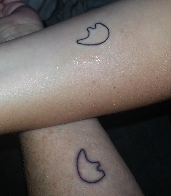 Mother/Daughter Little Bear Tattoo