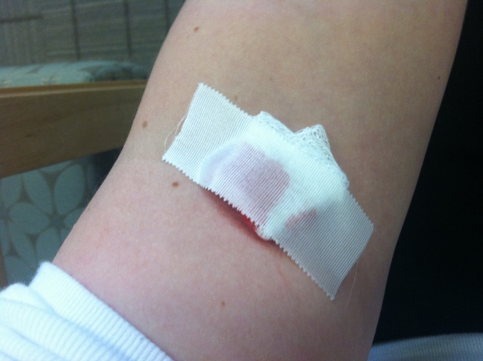 Blood work at Dover AFB