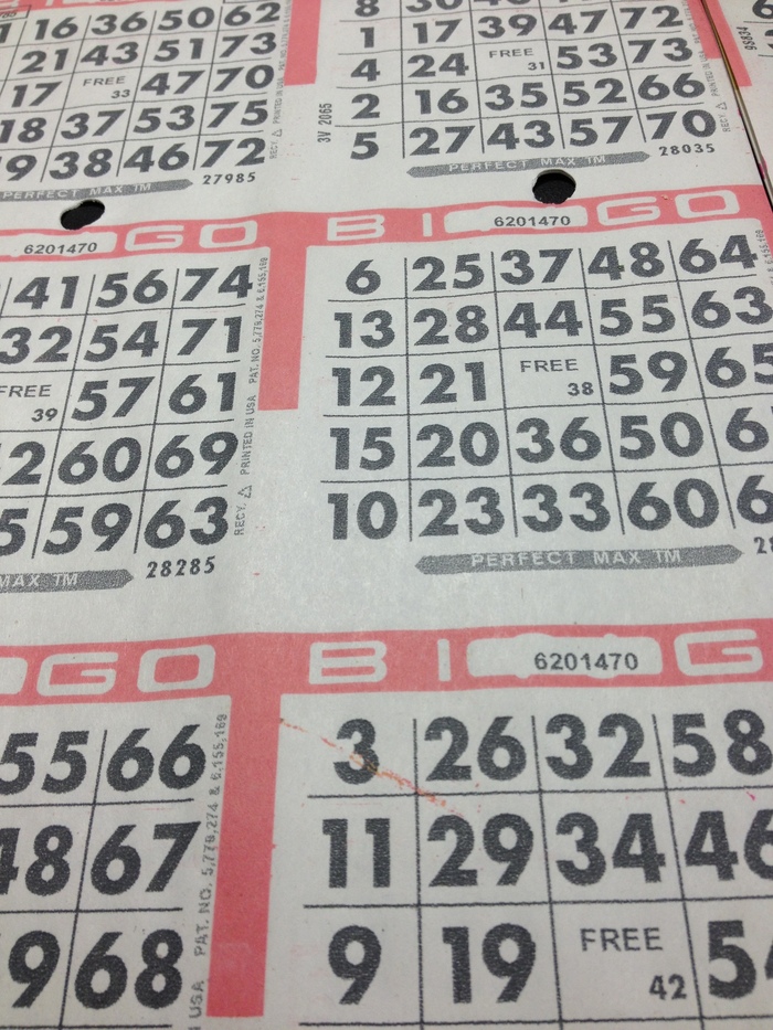 went out to play bingo. 