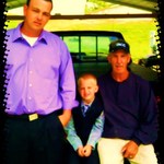 My dad, My Lil Bro JJ & my nephew T,J