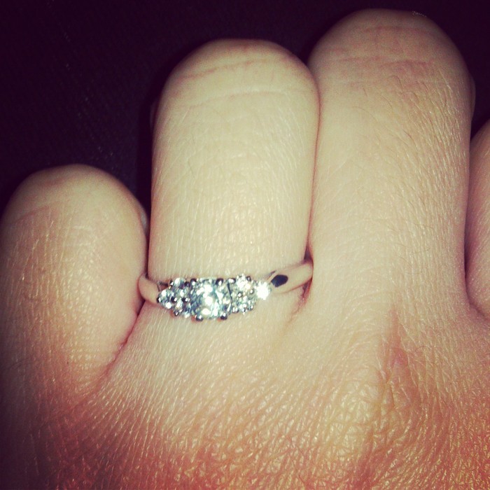 my engagedment Ring :)