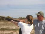 That's me shooting a 12 gage!