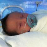 Steven Ray 4 days old in the NICU