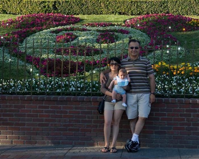 First visit to Disneyland