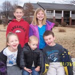 All five of the Grandkids 2013