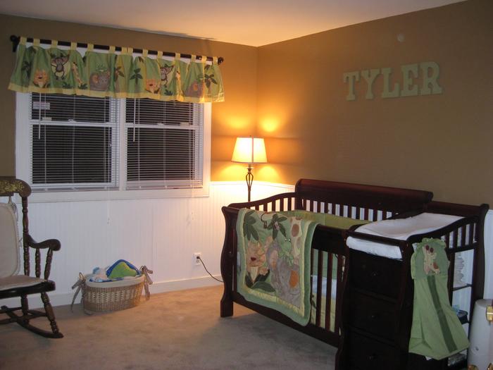Tyler's room is almost complete =)