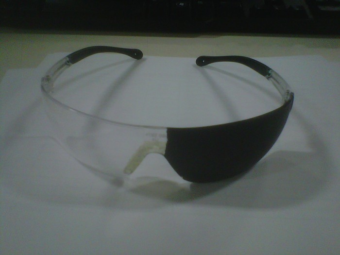 Safety glasses for the workplace.  
