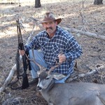 Mule deer on my first hunt ever in Northern AZ Nov. 2013