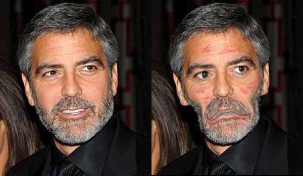 George Clooney after taking crystal meth 