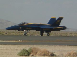 One of the Blue Angels.