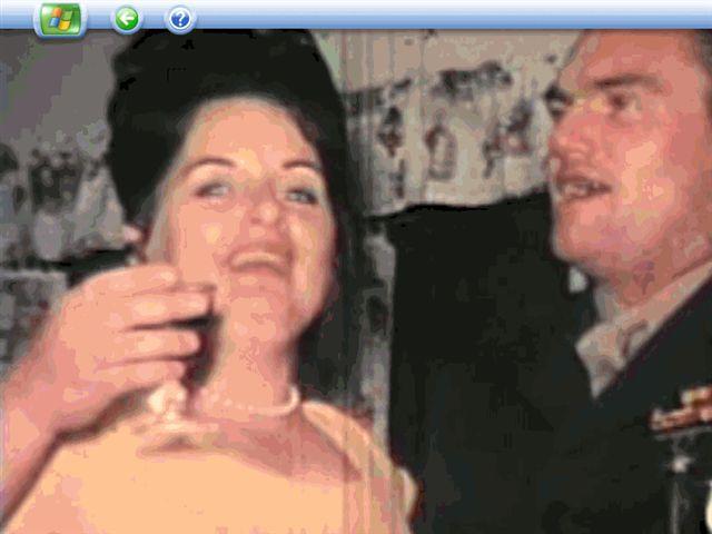 Me and husband on way to 200th USMC ball in 1975