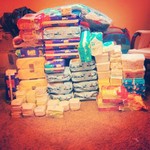1,053 diapers and 2,842 wipes in our stockpile! I am pretty sure that we are ready to meet our son! 
