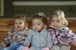 Izzy with her cousins Emory and Hadley