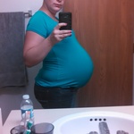38 Week bump! Harrison is dropped, engaged, I'm dilating, effacing and still losing mucus plug! 