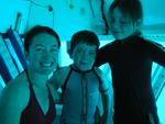 ON the Great Barrier Reef, in a submersible boat...