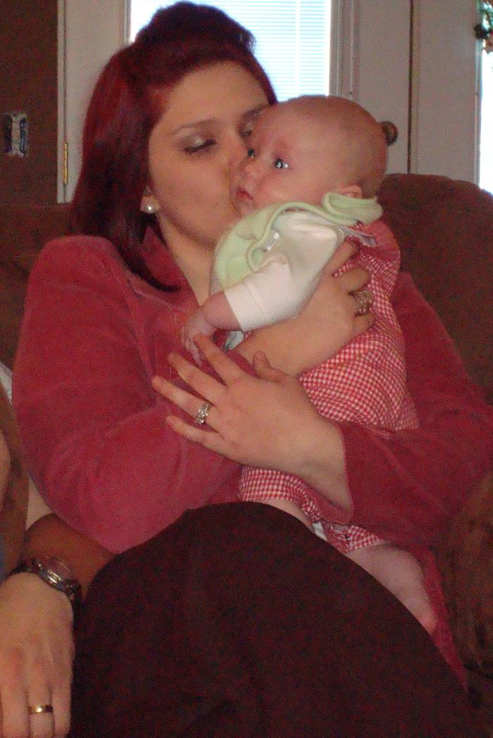 i couldn't get any kisses or affection out of him for anything!!!  he was glued to the tv! lol
