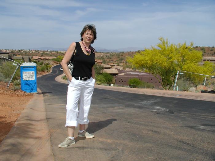 This is  me in Fountain Hills Arizona .