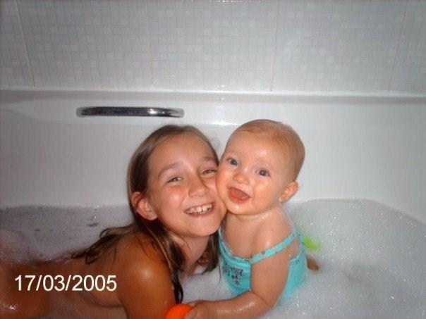 Madi always wore a costume in the bath when her skin flared up to stop her scratching like mad xx 