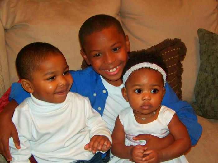 My 3 beautiful kids...I'm so blessed.