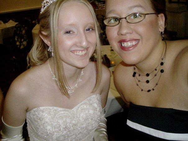 Me and my other best friend on her wedding day!