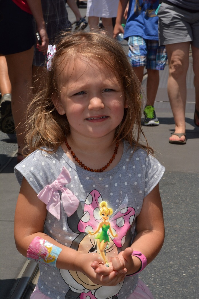 Cami and Tinker Bell at Disney :)