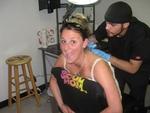 me getting a new tattoo afterI had my son!
