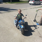 Harley rider in the making