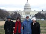 brother, parents and me in DC