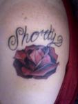 MY TATTOO, SHORTY R.I.P. I'LL LOVE FOREVER