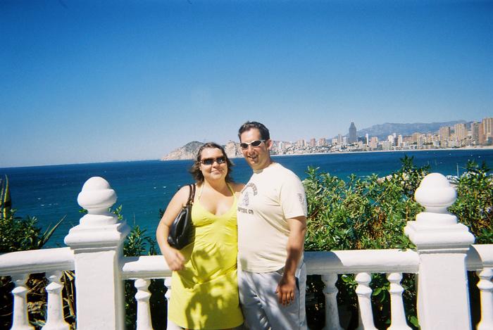 Me and my bf, Jon in Benidorm, May 2007