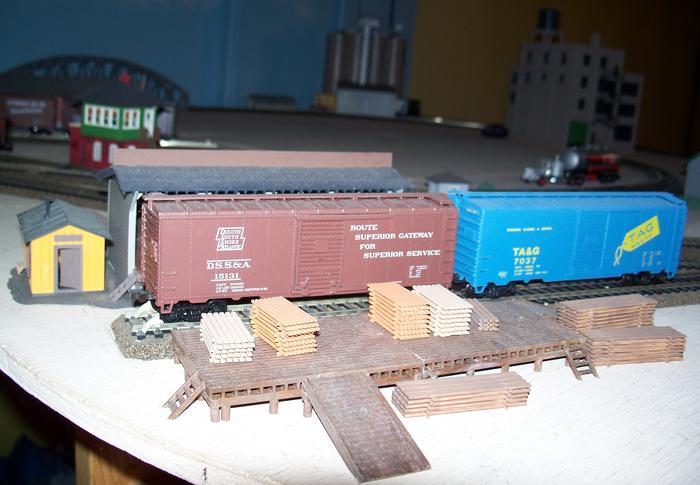 Basement Railroad Scene