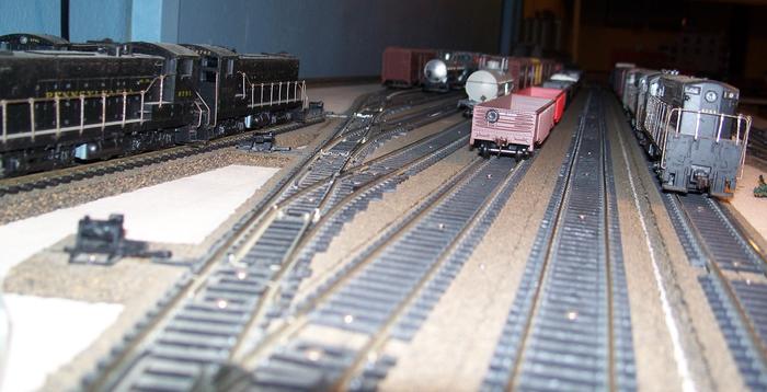 Basement Railroad Scene