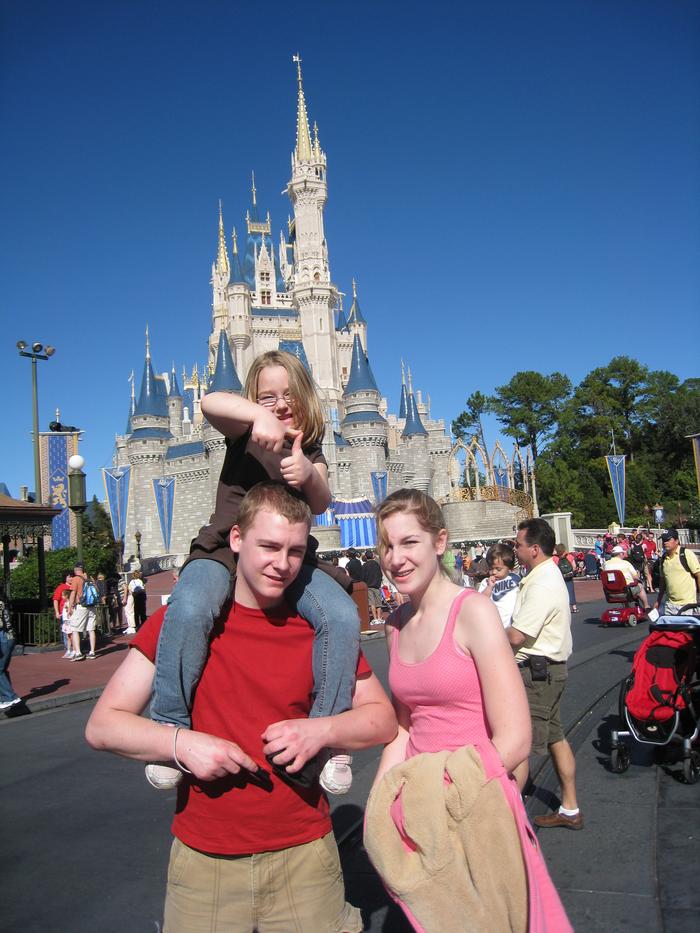 Disney World, My 3 Children 12/30/2008