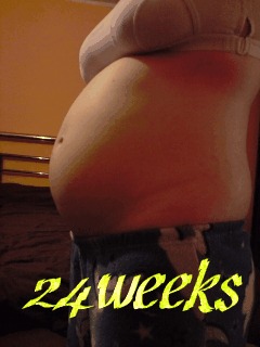 my belly is getting huge!