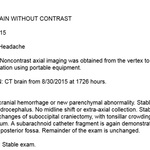 the report from 8-30-15 ... something between THEN and November 5th caused me to re-herniate 