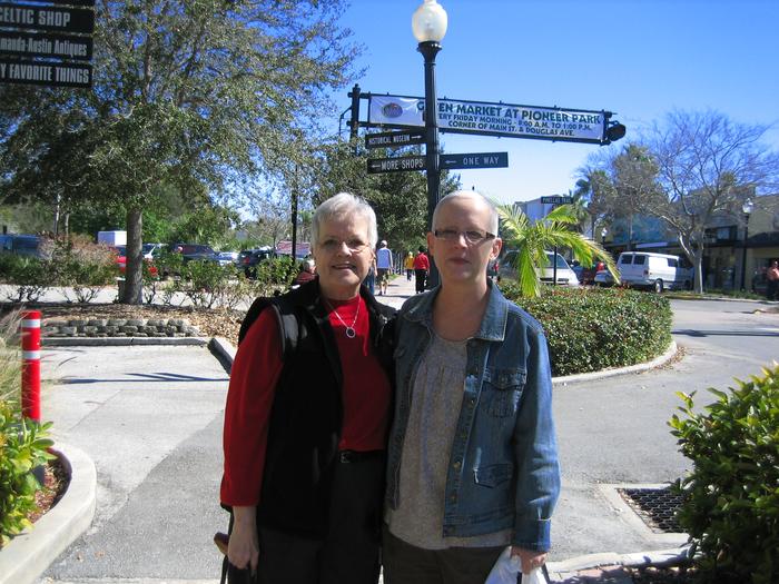 With Sharon in Dunedin, FL