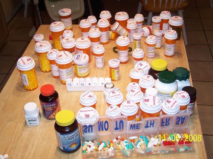 not even half of my 3 years of lyme medications