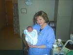 Emma and my labor and delivery nurse Sherri