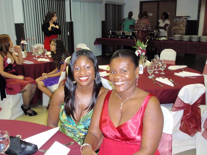 Sis and I at Her co-workers Wedding