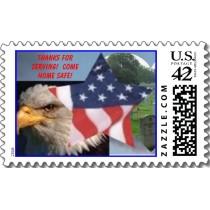 support our troops stamp