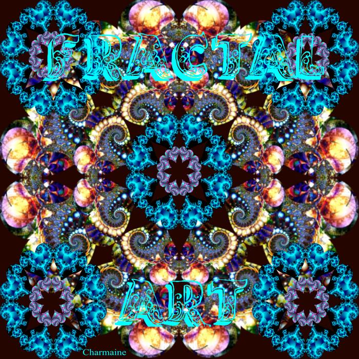 This is an example of some art I made using fractals and kaleidoscopes